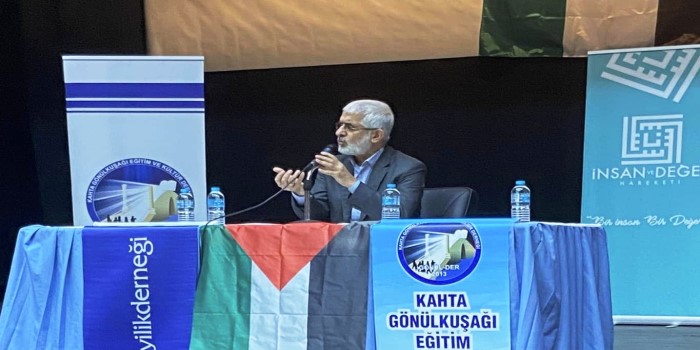 Kahta’da Ramazan ve Gazze konulu konferans